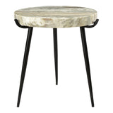 Brinley Accent Table Marble by Moe's Home at Eve Furniture