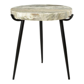 Brinley Accent Table Marble by Moe's Home at Eve Furniture