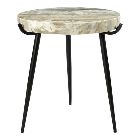 Brinley Accent Table Marble by Moe's Home at Eve Furniture