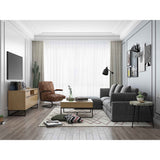 Brinley Marble Accent Table by Moe's Home at Eve Furniture