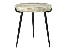 Brinley Marble Accent Table by Moe's Home at Eve Furniture