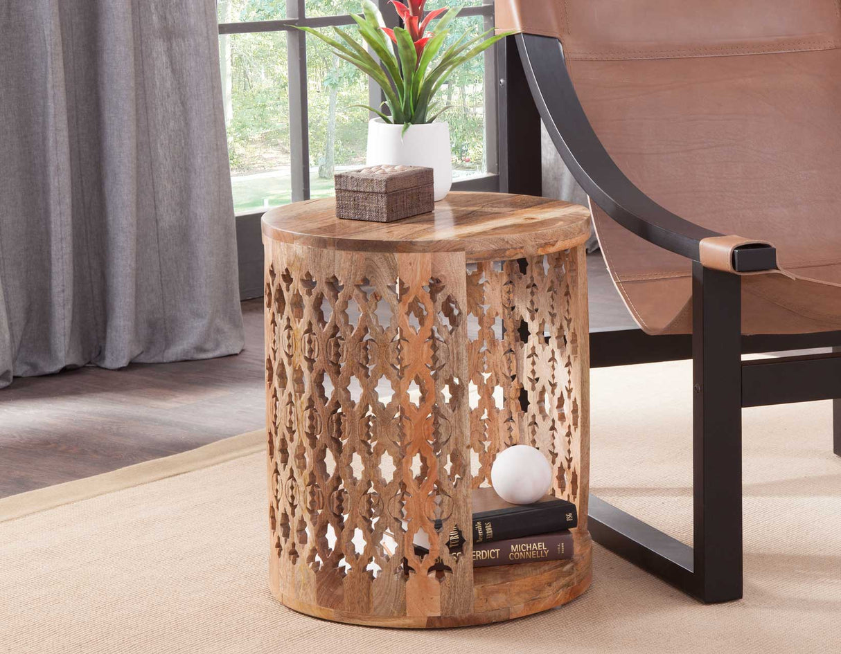 Brinley Round End Table