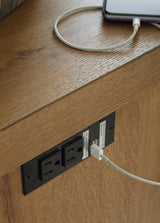 Brinstead Light Brown Chairside End Table by Ashley at Eve Furniture