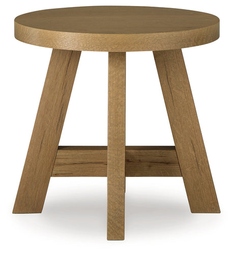 Brinstead Light Brown End Table