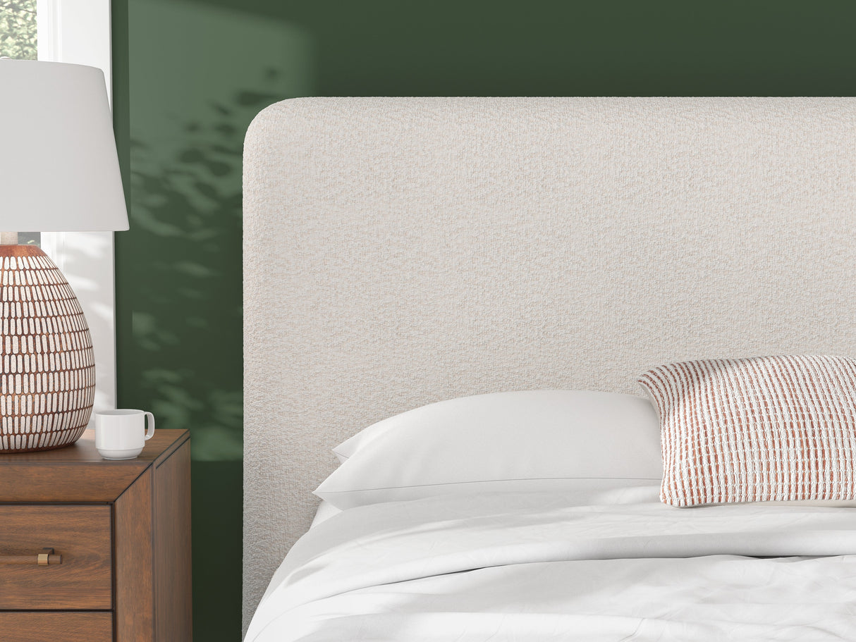 Brintstreet Beige Queen Upholstered Bed by Ashley at Eve Furniture