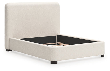 Brintstreet Beige Queen Upholstered Bed by Ashley at Eve Furniture