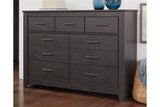 Brinxton Charcoal Dresser by Ashley at Eve Furniture