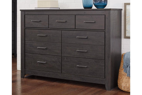 Brinxton Charcoal Dresser by Ashley at Eve Furniture
