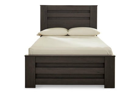 Brinxton Charcoal Full Panel Bed by Ashley at Eve Furniture