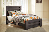 Brinxton Charcoal Full Panel Bed by Ashley at Eve Furniture