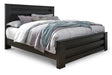 Brinxton Charcoal King Panel Bed by Ashley at Eve Furniture