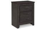 Brinxton Charcoal Nightstand by Ashley at Eve Furniture