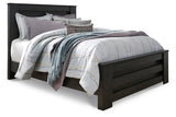 Brinxton Charcoal Queen Panel Bed by Ashley at Eve Furniture