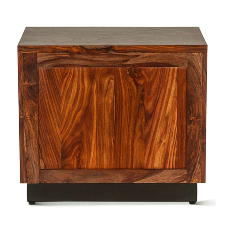 Brisbane 26" Nightstand in Natural Sheesham by Home Trends & Design at Eve Furniture