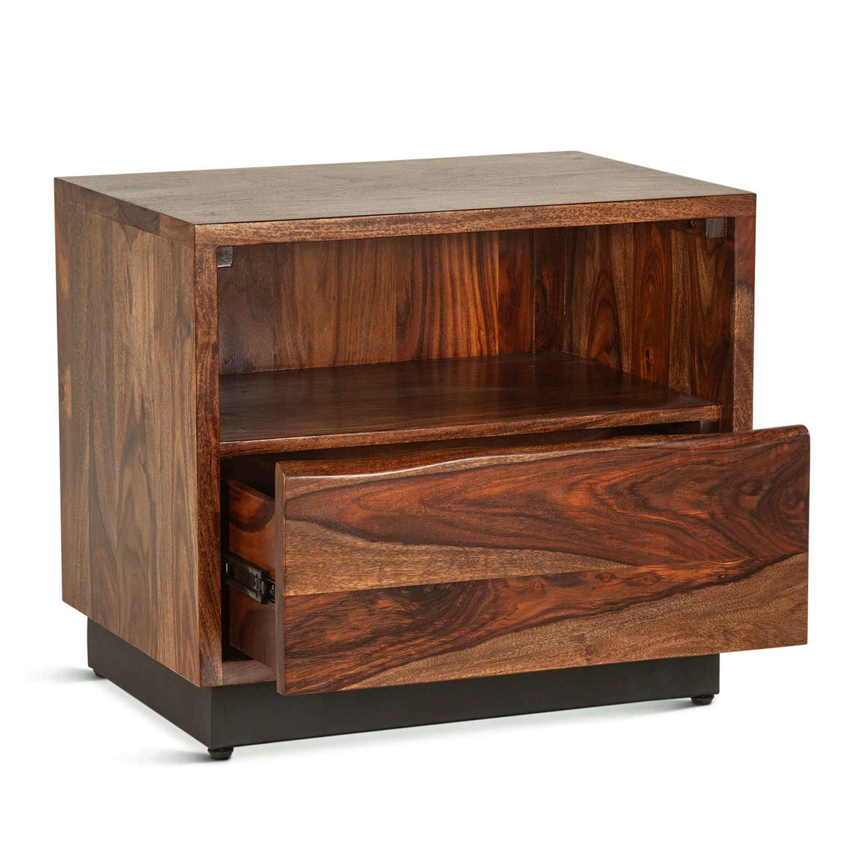 Brisbane 26" Nightstand in Natural Sheesham by Home Trends & Design at Eve Furniture