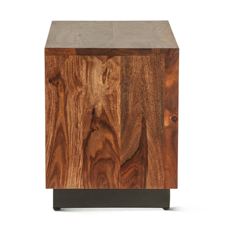 Brisbane 26" Nightstand in Natural Sheesham by Home Trends & Design at Eve Furniture