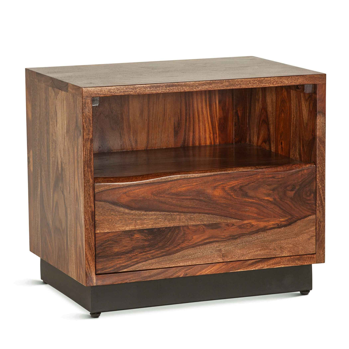 Brisbane 26" Nightstand in Natural Sheesham by Home Trends & Design at Eve Furniture