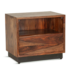Brisbane 26" Nightstand in Natural Sheesham by Home Trends & Design at Eve Furniture