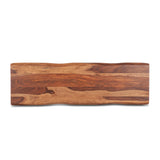 Brisbane 58" Console Table in Natural Sheesham Wood and Iron by Home Trends & Design at Eve Furniture