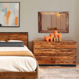 Brisbane 62" Dresser in Natural Sheesham by Home Trends & Design at Eve Furniture