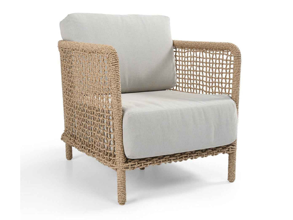 Brisbane Natural Outdoor Accent Chair by Classic Home at Eve Furniture