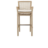 Brisbane Natural Outdoor Bar Stool by Classic Home at Eve Furniture