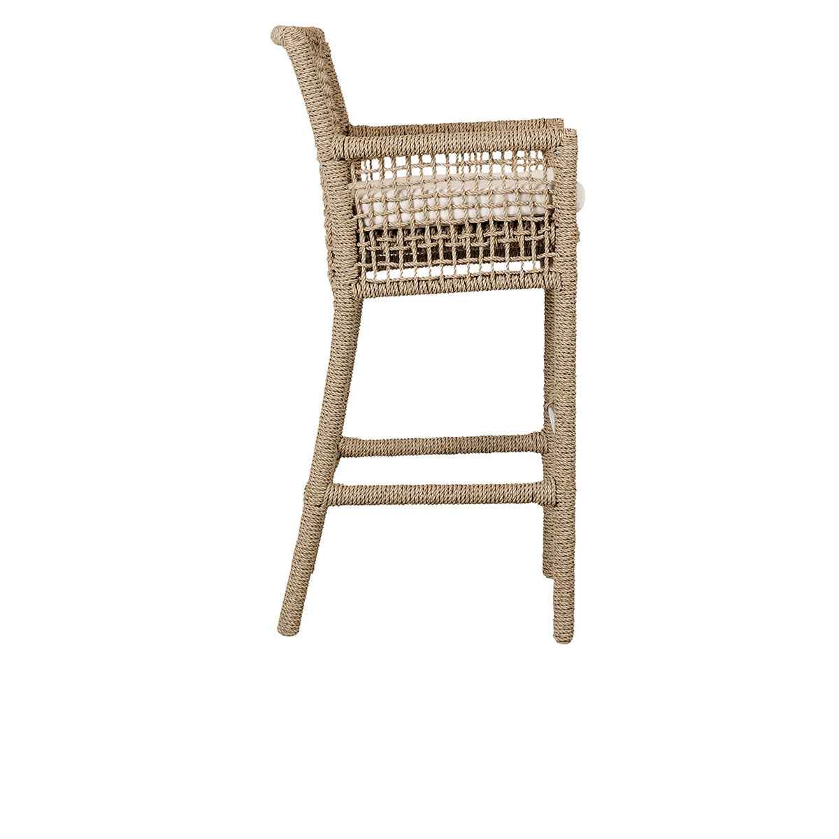 Brisbane Natural Outdoor Bar Stool by Classic Home at Eve Furniture