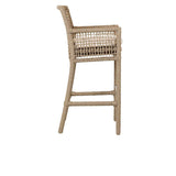 Brisbane Natural Outdoor Bar Stool by Classic Home at Eve Furniture