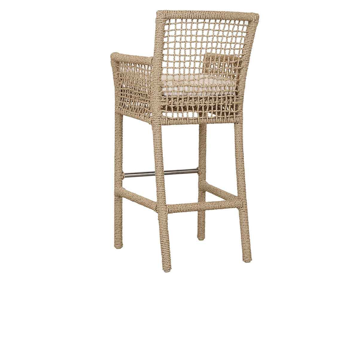 Brisbane Natural Outdoor Bar Stool by Classic Home at Eve Furniture