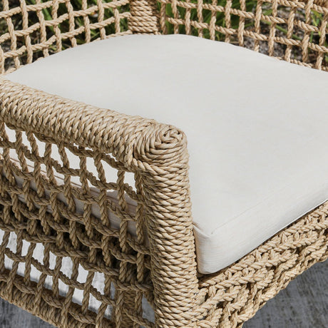 Brisbane Natural Outdoor Bar Stool by Classic Home at Eve Furniture