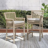 Brisbane Outdoor Bar Stool by Classic Home at Eve Furniture