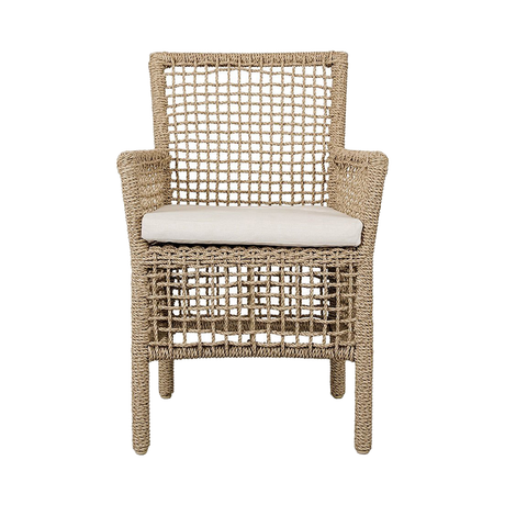 Brisbane Natural Outdoor Dining Chair by Classic Home at Eve Furniture