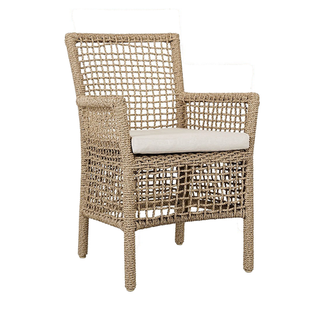Brisbane Natural Outdoor Dining Chair by Classic Home at Eve Furniture
