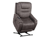 Brisbane Stone Power Lift Chair w/Three Heat Zones by Steve Silver at Eve Furniture