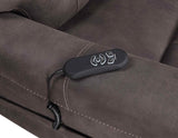 Brisbane Stone Power Lift Chair w/Three Heat Zones by Steve Silver at Eve Furniture