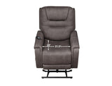 Brisbane Stone Power Lift Chair w/Three Heat Zones by Steve Silver at Eve Furniture