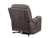 Brisbane Stone Power Lift Chair w/Three Heat Zones by Steve Silver at Eve Furniture