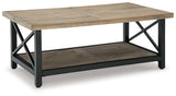 Bristenfort Brown/Black Coffee Table