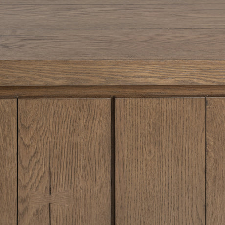 Bristol 4 Door Cabinet - Cafe Brown by Classic Home at Eve Furniture