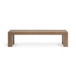 Bristol Bench - Café Brown by Classic Home at Eve Furniture
