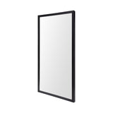 Bristol Black 20x40 Faux Wood Frame Bathroom Vanity Mirror by Mercana at Eve Furniture
