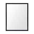 Bristol Black 24x30 Faux Wood Frame Bathroom Vanity Mirror by Mercana at Eve Furniture