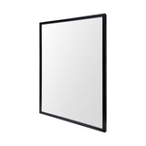 Bristol Black 30x40 Faux Wood Frame Bathroom Vanity Mirror by Mercana at Eve Furniture