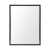 Bristol Black 30x40 Faux Wood Frame Bathroom Vanity Mirror by Mercana at Eve Furniture