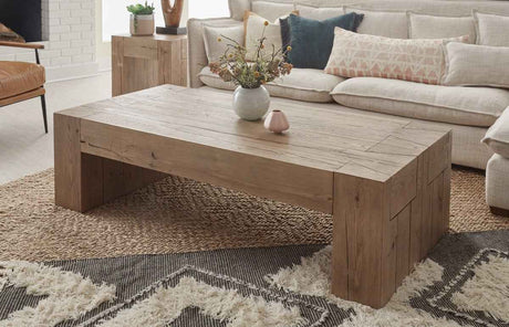 Bristol Cafe Brown Coffee Table by Classic Home at Eve Furniture