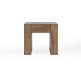Bristol Cafe Brown End Table by Classic Home at Eve Furniture