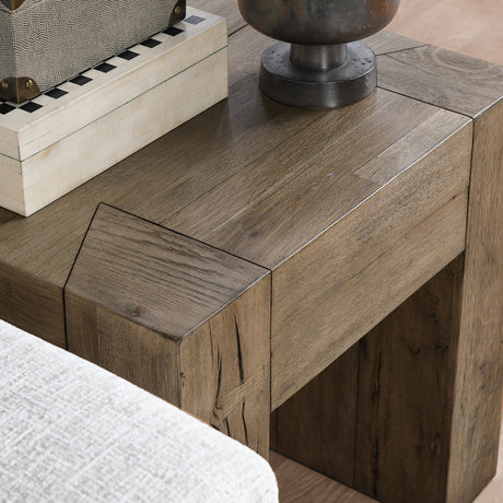 Bristol Cafe Brown End Table by Classic Home at Eve Furniture