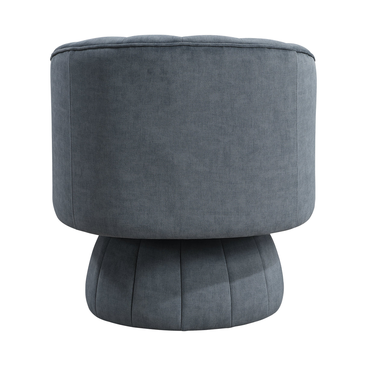 Bristol Dark Gray Swivel Chair by Homelegance at Eve Furniture