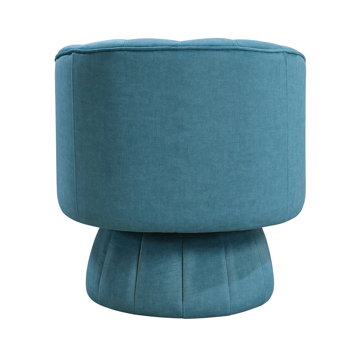 Bristol Dark Teal Swivel Chair by Homelegance at Eve Furniture