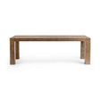 Bristol Dining Table - Cafe Brown by Classic Home at Eve Furniture